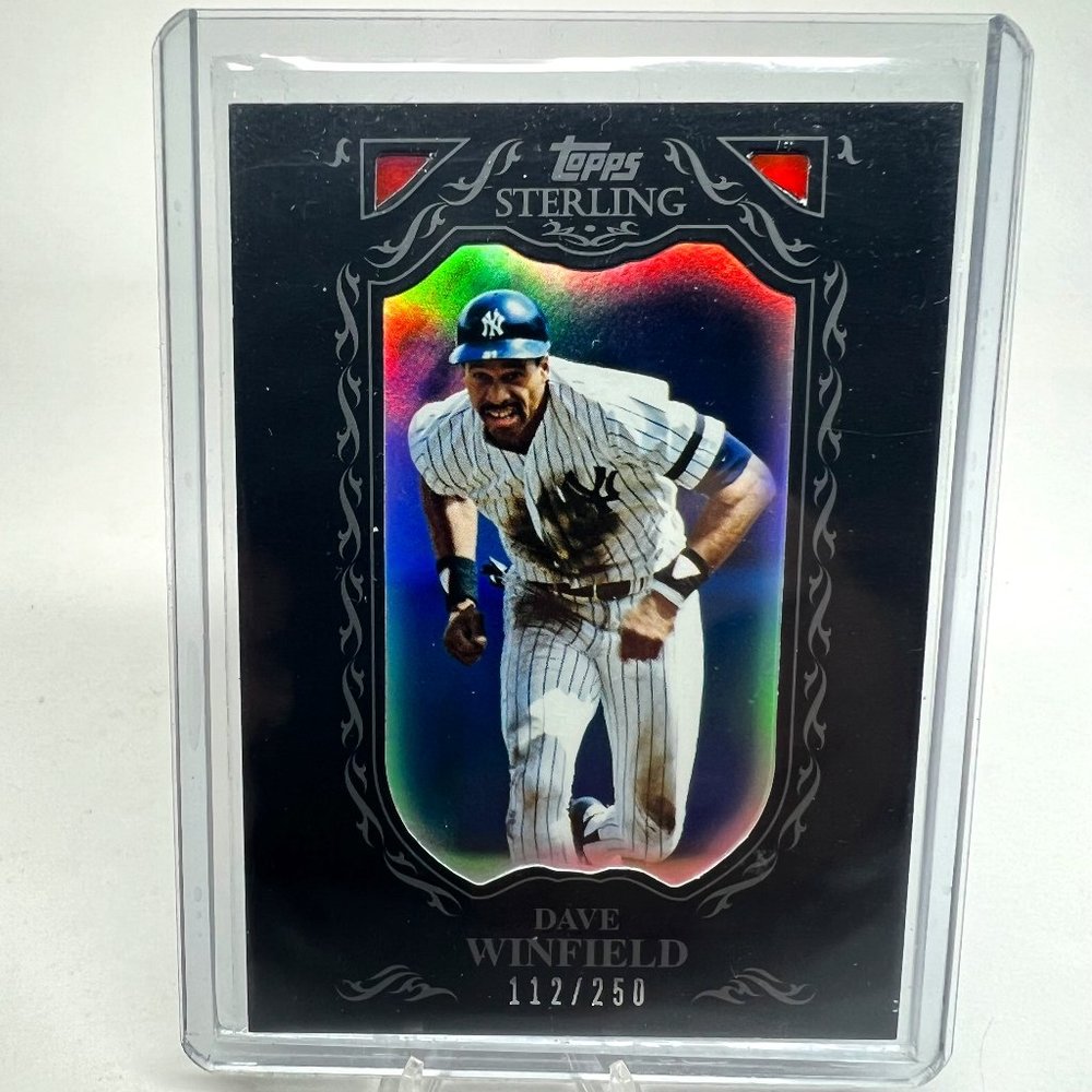 Dave Winfield 2009 Topps Sterling #71 New York Yankees Card 112 of 250